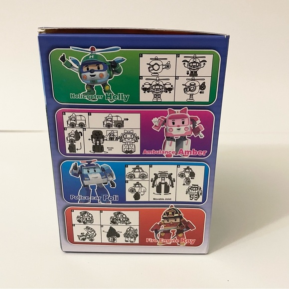 Robocar Poli Police Car Take n Play Transforming Robot Toy - Picture 7 of 11